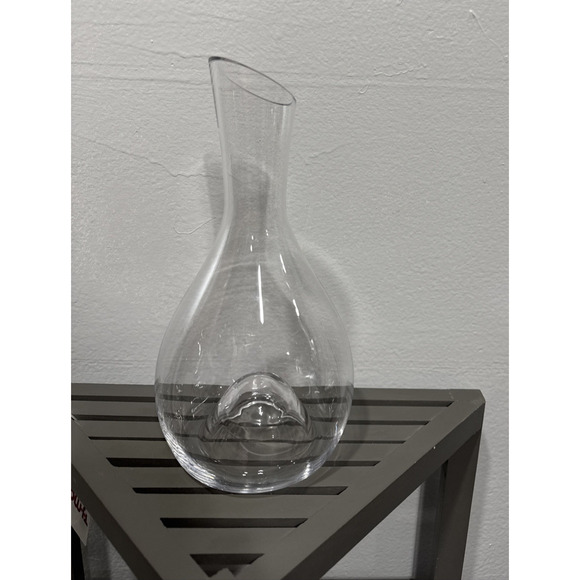 Clear Glass Wine Decanter, 11 inches Wine Serving - Picture 1 of 9